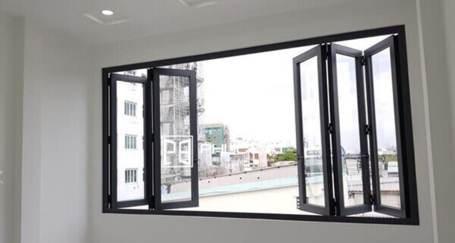 Cửa số lùa trượt 6 cánh